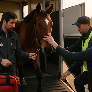 Pferde-Notruf.de organisiert Notfalltransport für Pferde