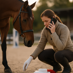 Turnierverletzungen erkennen: Pferde-Notruf.de hilft sofort