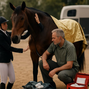 Notfallversorgung und Erste Hilfe für Sportpferde – Pferde-Notruf
