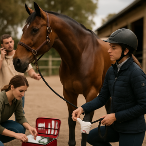 Abstimmung mit dem Tierarzt: 24/7 Hilfe von Pferde-Notruf.de