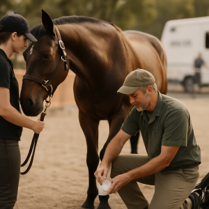 Verletzungen im Pferdesport: Notfallhilfe von Pferde-Notruf.de